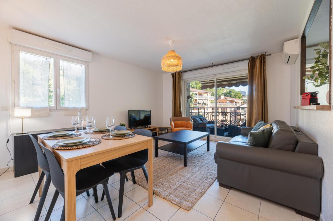 Appartement Familial, Terrasse, Val Des Castagnins Menton Luaran gambar